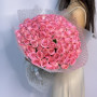 101 розовая роза (Кения) фото 3